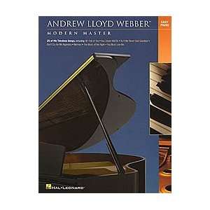  Andrew Lloyd Webber   Modern Master   Easy Piano Musical 