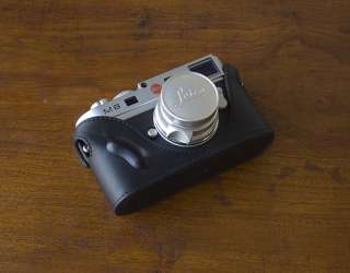 Mr. Zhou Black Leather Half Case for Leica M8 M8.2 M9  