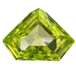    0.46 Ctw Canary Yellow Diamond Shape Loose Diamond Jewelry