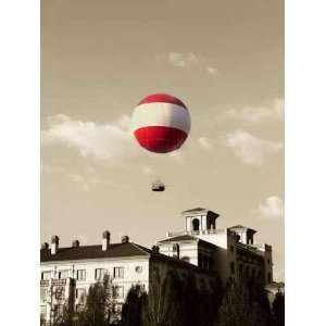  Hot Air Balloon   Peel and Stick Wall Decal by Wallmonkeys 