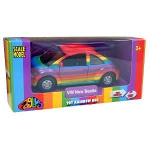  Rainbow VW Beetle Toys & Games