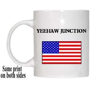  US Flag   Yeehaw Junction, Florida (FL) Mug Everything 