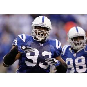  49ers Colts Football Indianapolis, IN   Dwight Freeney 