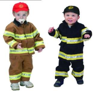 FIREFIGHTER FIREMAN Costume Infant Toddler Child Adult  