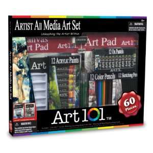  Art 101 Artists All Media Art Set Toys & Games