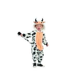  Toddler Cow Costume Pajamas Size 3 4T 