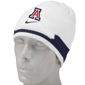   Wildcats White Conference 4th and Goal Knit Hat