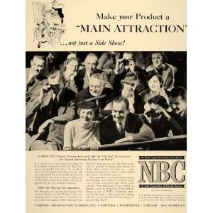   Ad NBC National Broadcasting Company Radio Ads   Original Print Ad