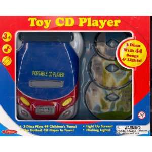    Toy Portable Cd Player 44 Children Songs Music Tunes Toys & Games