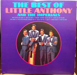 LITTLE ANTHONY & IMPERIALS the best of LP mint   