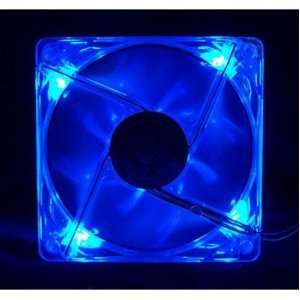  Yate Loon 120mm Low Speed Crystal Blue Fan (D12SL 124UB 
