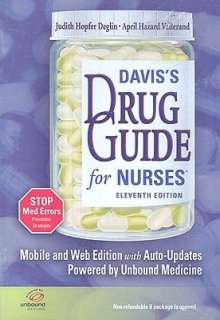   Davis Drug Guide for Nurses (CD ROM Version) by Judi 