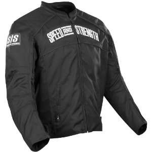  Speed & Strength Seven Sins Textile Jacket, Black, Apparel 