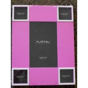    Plateau Design Pink 5 Picture Collage Photo Frame 