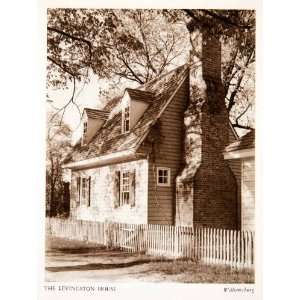   Virginia George Tucker House   Original Photogravure
