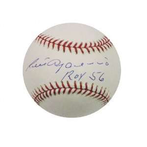  Luis Aparicio Autographed Baseball with ROY 56 Inscription 