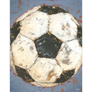  Soccer Game Day Canvas Reproduction