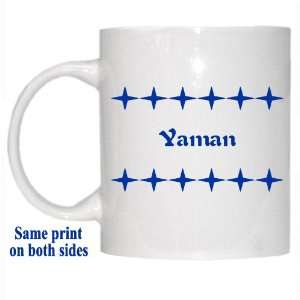  Personalized Name Gift   Yaman Mug 