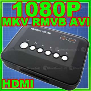 1080P Full HD HDMI SD Media Player HDTV MKV RMVB RM USB  