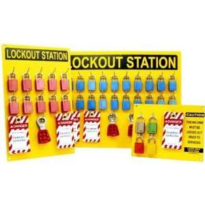  MorrisProducts 21614 Lockout Stations with 10 Locks Empty 