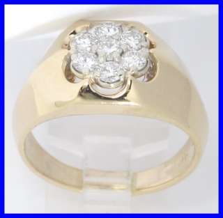 gorgeous this listing is for men s 14k yellow gold diamond fashion 