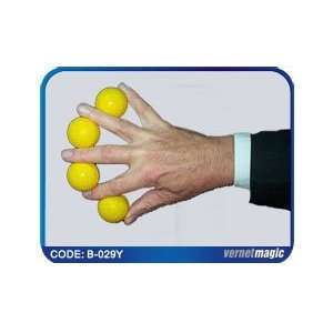  Multiplying Balls Plastic Yellow Magic Trick Close Up 