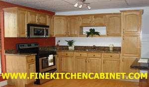 10x10 Kitchen Cabinet RTA (country Oak)  