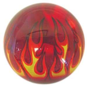  American Shifter 53773 Red Shift Knob with Flames and 