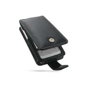  PDair Leather Case for LG GT540   Flip Type (Black) Electronics