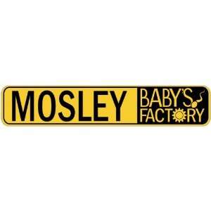   MOSLEY BABY FACTORY  STREET SIGN