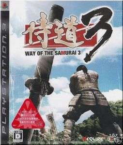 Way of The Samurai 3 Sony PS3 import Japan 093992093600  