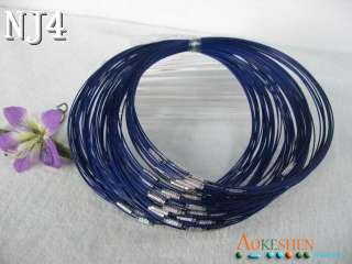 Pick color Magnetic Wire Cable 1MM Steel Chain Stainless Charms Cords 