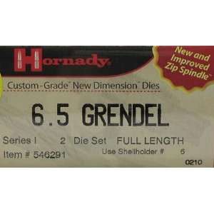 Hornady New Dimension Series I Two Die Rifle Set 6.5 546291  