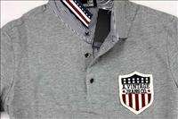   Moschino Mens Collar Simple Logo Fashion T shirt 11201 White Sz M XXL