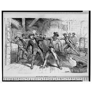  Gun fight,capture of Robert Jackson,1853,Harpers Ferry 