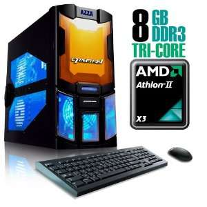   X3 Gaming PC, W7 Professional, Black/Orange