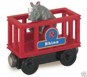 ALPHAZOO EXPRESS~ RHINO CAR~FREE SHIP w/$25+ Safari,Ltd 095866691806 