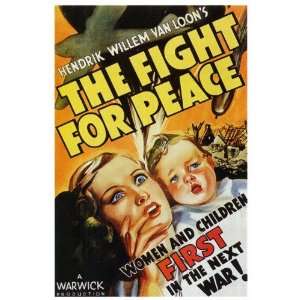  The Fight for Peace (1938) 27 x 40 Movie Poster Style A 