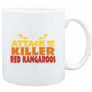  Mug White  Attack of the killer Red Kangaroos  Animals 