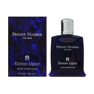  Private Number by Etienne Aigner for Men. 3.4 Oz After Shave 