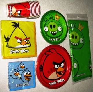 ANGRY BIRDS Party Supplies ~ Create Your Own Set w/  