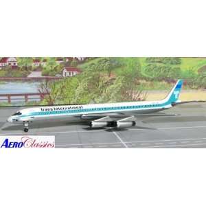  Aeroclassics Transamerica DC 8 63 Model Airplane 