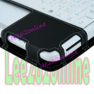 Crocodile Leather Case Sleeve for Asus Eee PC 901 12GB 20GB (Black)