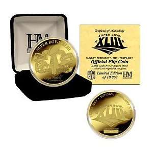  Pittsburgh Steelers Super Bowl XLIII Flip Coin