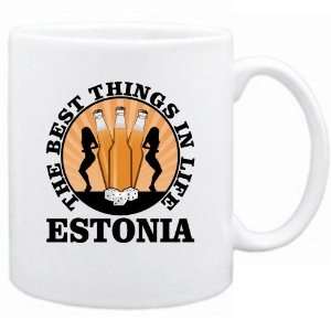  New  Estonia , The Best Things In Life  Mug Country 