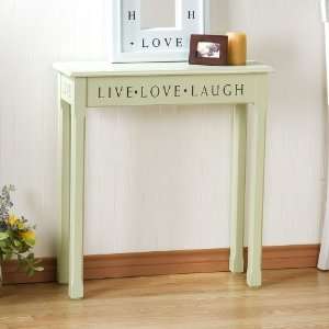  Inspirations Cottage Console Table Green