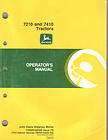 John Deere 7210 7410 Tractor Operators Manual