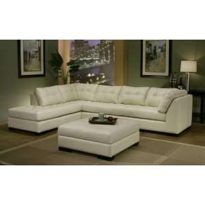  Aurelian Leather Sectional