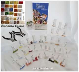   KIT With Bead Basics & Beyond DVD 1,337 beads & 76 findings  