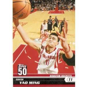 50th Anniversary Limited Edition # 31 Yao Ming / Houston Rockets / NBA 